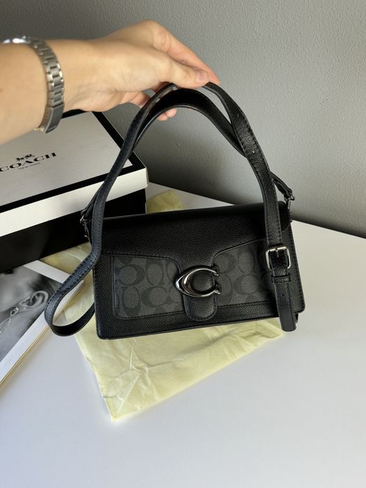 Сумка coach tabby багет женская сумка кроссбоди клатч купити коуч люкс