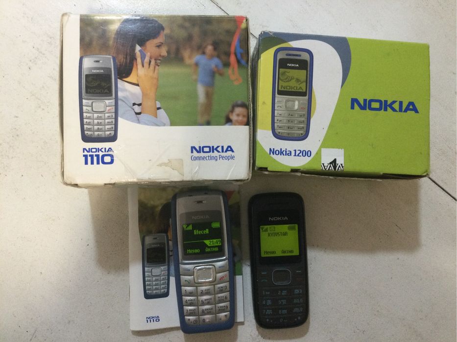 Нокия 2760, Нокия 1200,Нокия 1110.