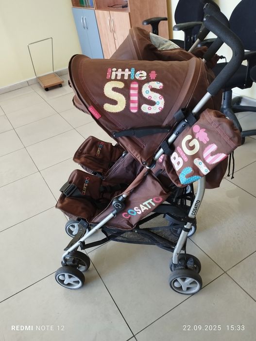 Wózek dla bliźniaków COSATTO