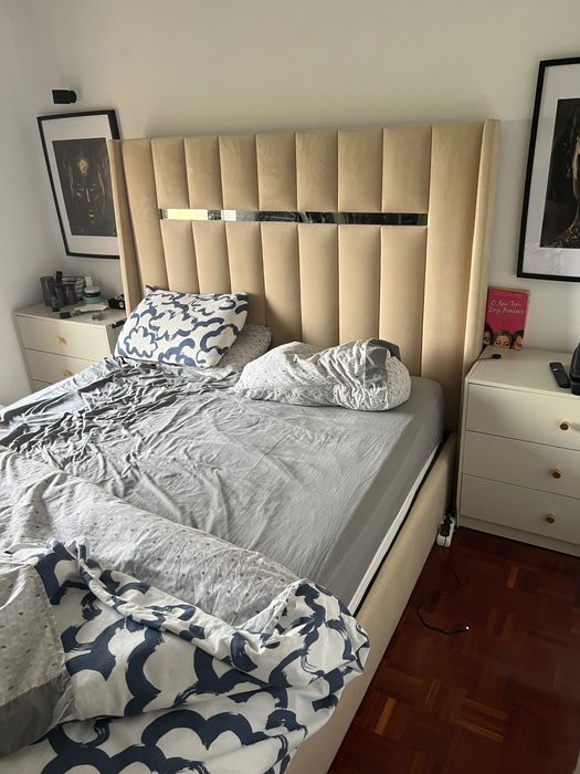 Vendo cama casal