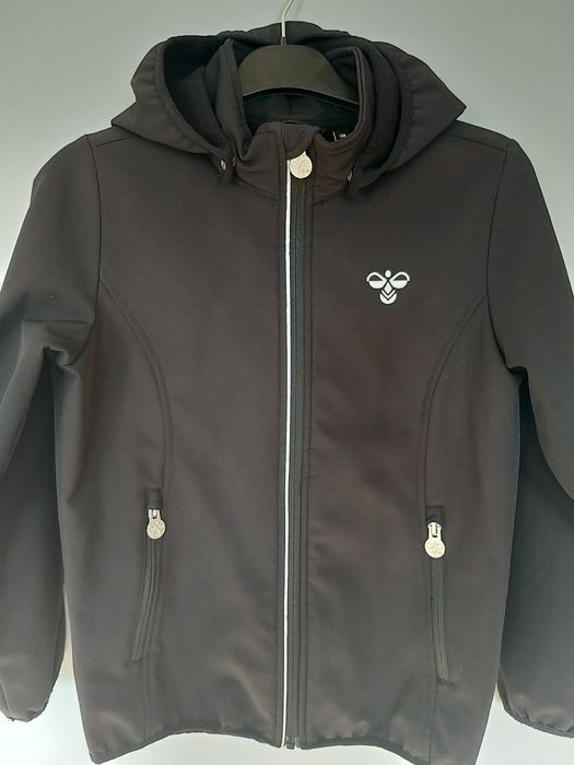 Kurtka z kapturem czarna  Hummel