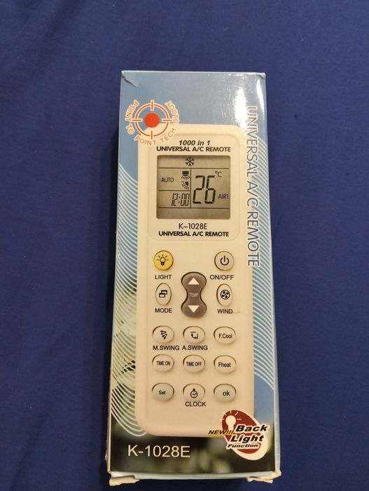Uniwersalny pilot do klimatyzatorów K-1028E