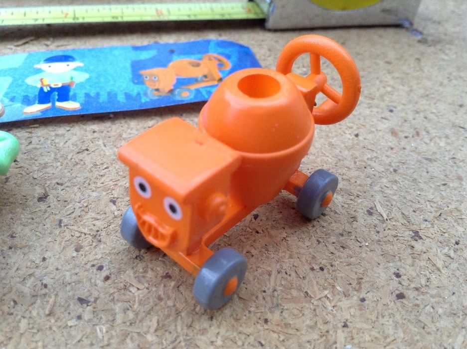 BOB o construtor bonecos 2005 -estilo ovos Kinder coleção completa TOP