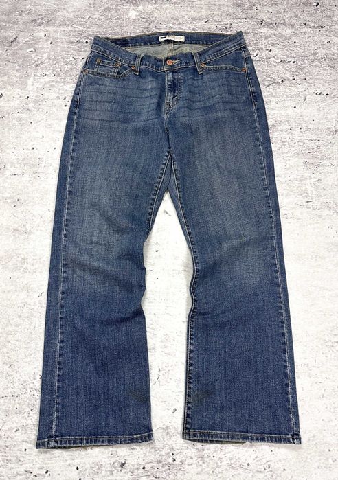 Spodnie jeansowe LEVIS 529 curvy bootcut szerokie flared r. 32/30