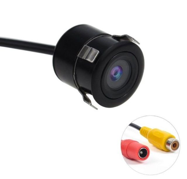Camera redonda traseira