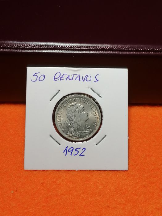 Rep. Portuguesa, 50 Centavos 1952