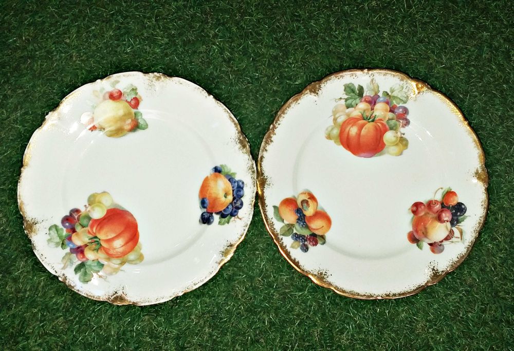 Conjunto Pratos de Sobremesa (antiguidades - loiça)