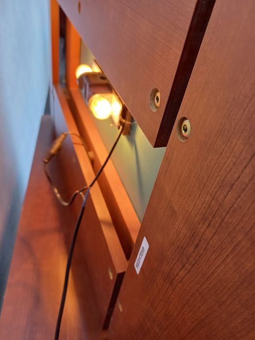 Konsola z lustrem,podświetlana.