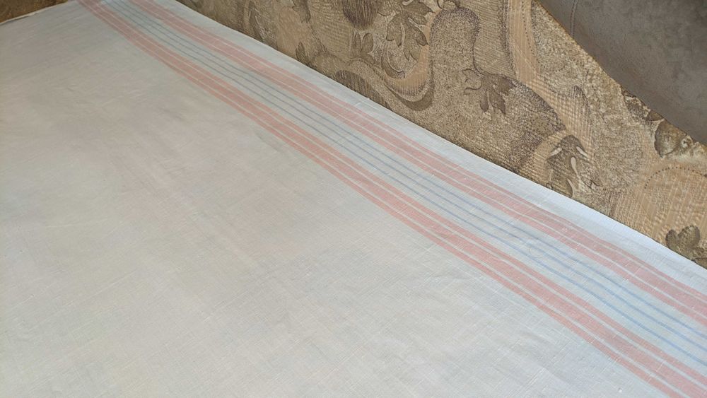 Лляна простинь в українському стилі. РУЧНА РОБОТА.