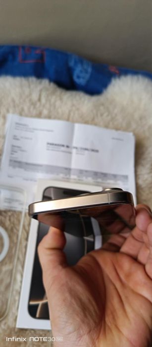 Iphone 16 Pro max. Idealny jak w dniu zakupu. Bateria 97% za gotowke