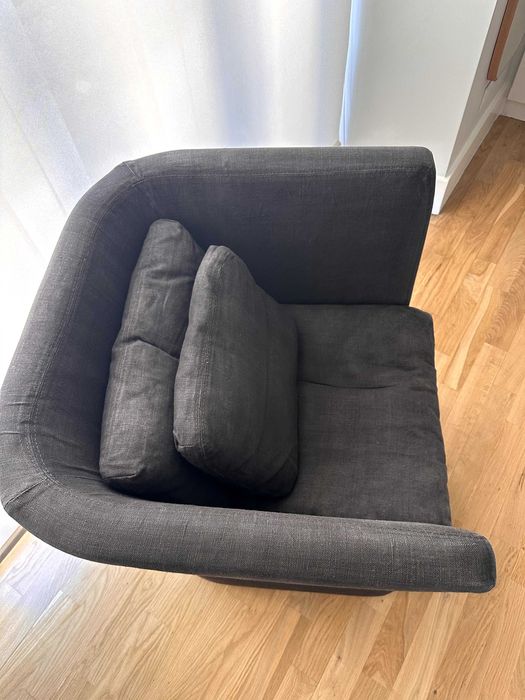 Cadeira alta para quarto ou escritório – elegante e confortável