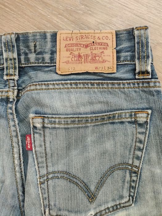 Jeans Levis Strauss 512 bootcut w29L34
