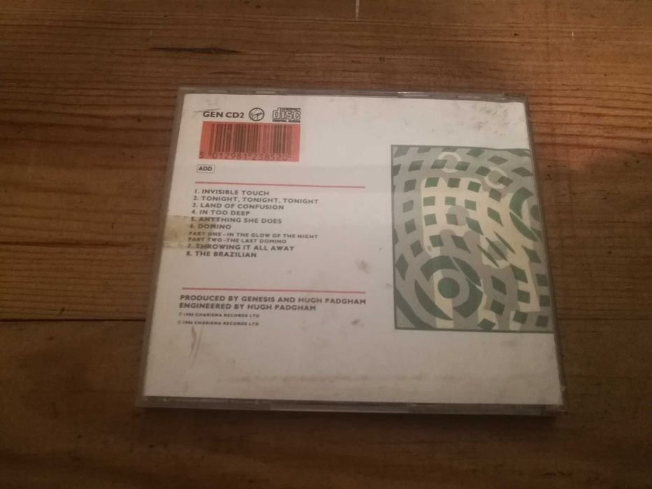GENESIS - Invisible Touch CD