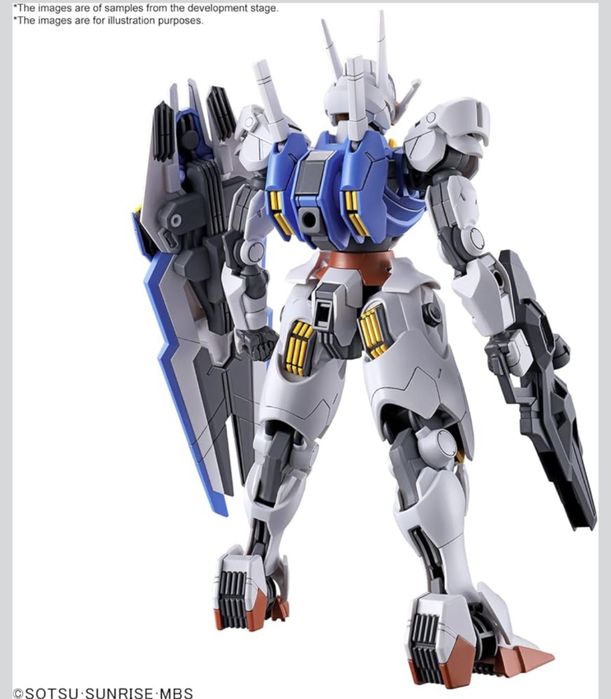 NOWA Figurka Gundam Ariel + zestaw montazowy