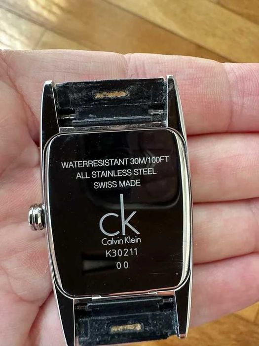 Relógio Homem Calvin Klein k30211 rectangular
