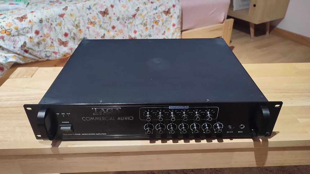 Wzmacniacz miksujący - TAGA HARMONY TCA-240V  6-STREF