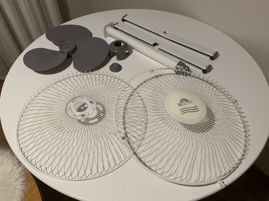 Деталі, запчастини для вентилятора.