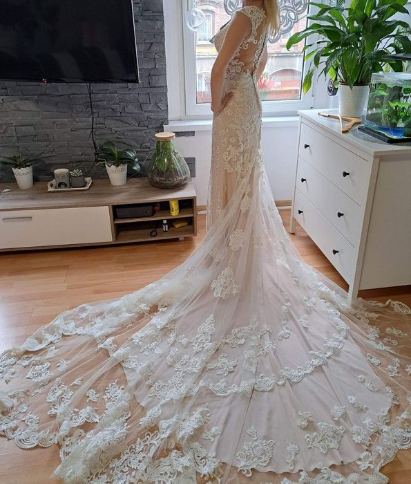 Sukienia ślubna syrenka 34/36