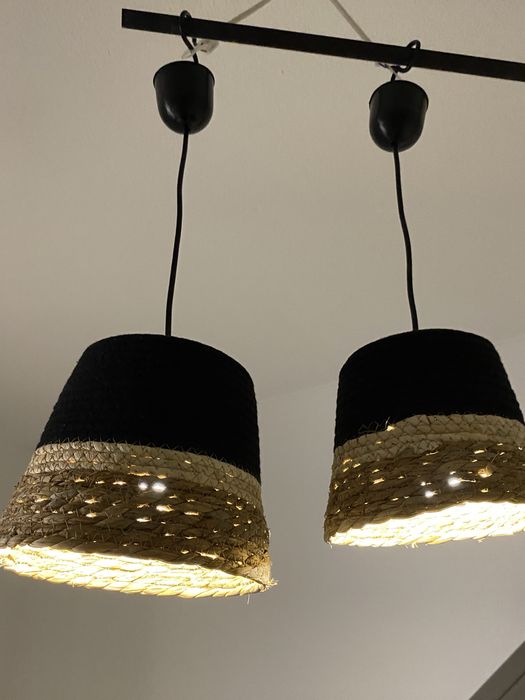 Candeeiro Suspenso Rustico  NOVO