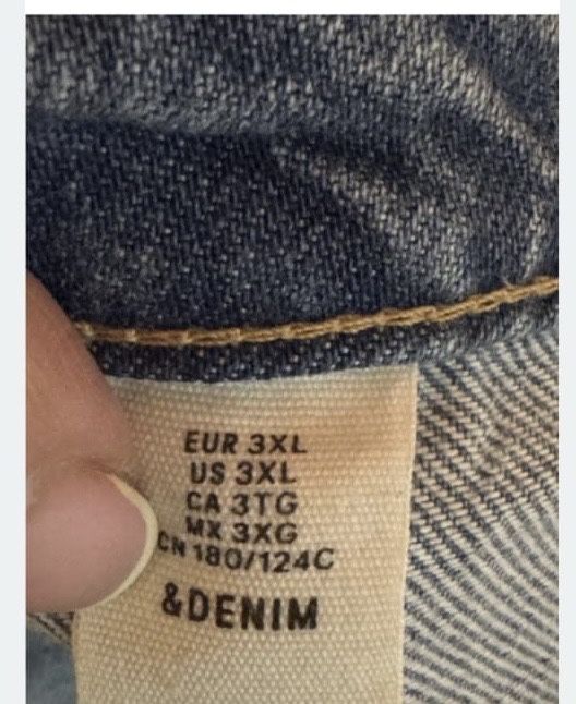 Джинсова юбка, куитка H&M, великий розмір!