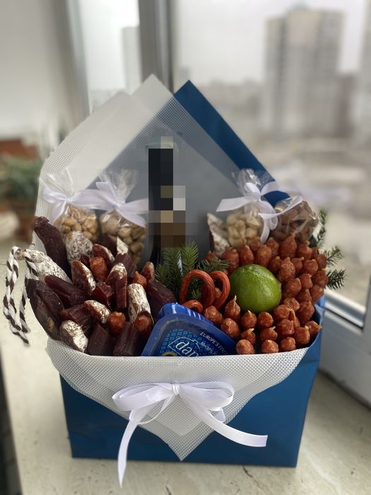 Фуд букет, букет з пивом подарунок чоловіку съедобный букет