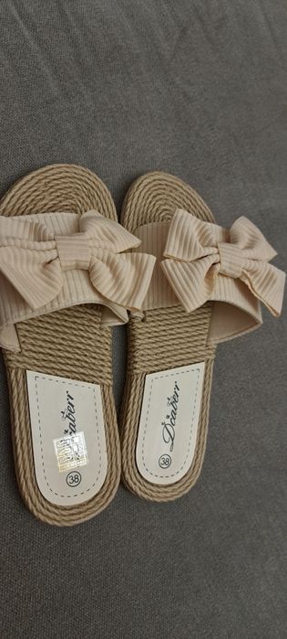 Klapki boho r.38