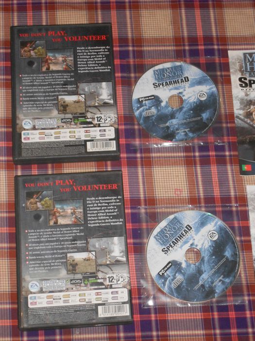 Jogos PC CD-ROM Medal of Honor deluxe - Spearhead disco expansao