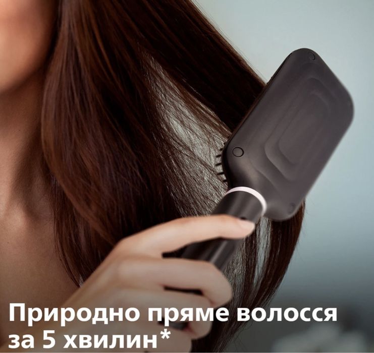 Електрогребінець PHILIPS BHH880/00 / расческа - утюжок