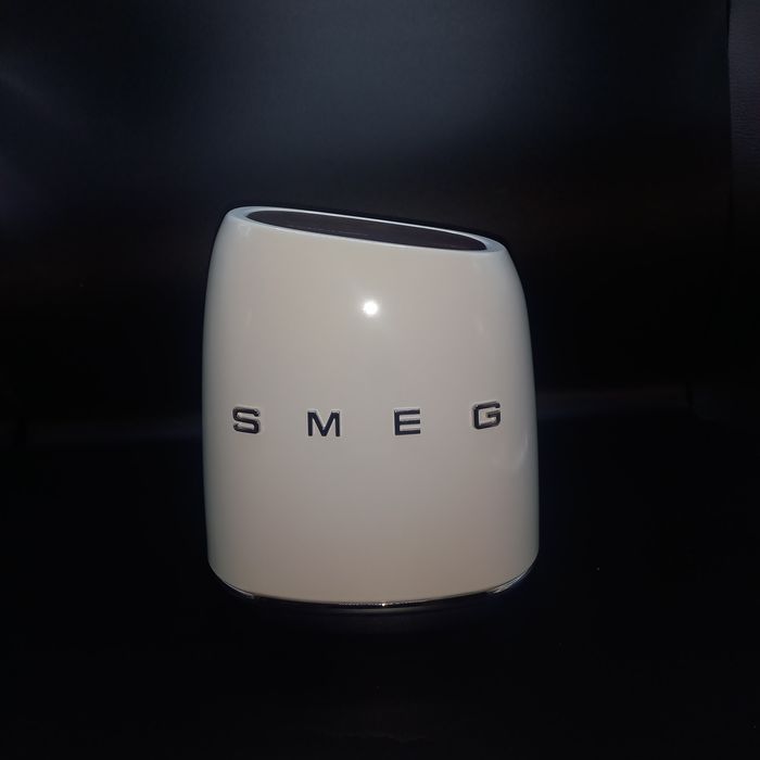 SMEG Faqueiro + 6 Facas Branco Original | Como Novo | Com Caixa