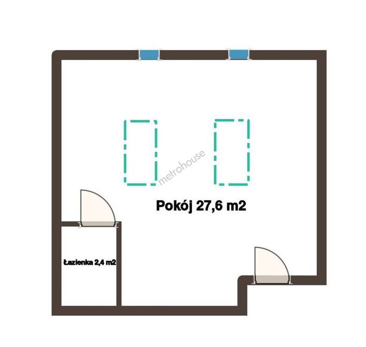 Kawalerka 30 m2, niski czynsz, Nałęczów.