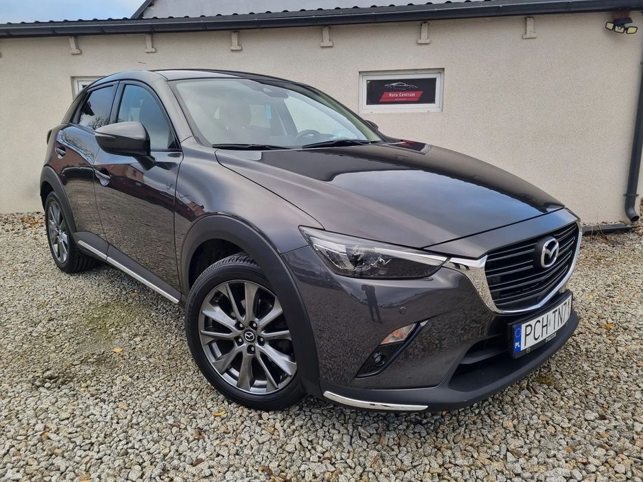 Mazda CX-3 ŚLICZNA 2.0 Benzyna BOGATA WERSJA Oryginał SERWIS Zadbana 2019r
