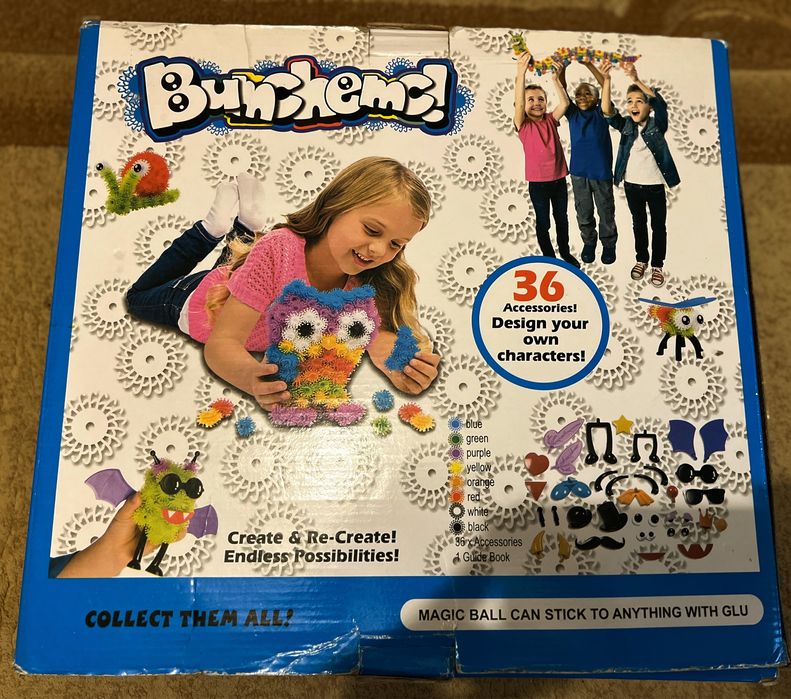 Конструктор-липучка Банчемс (Bunchems) 900 деталей