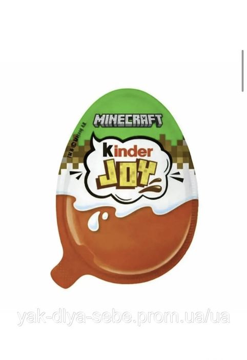 Kinder Joy Minecraft