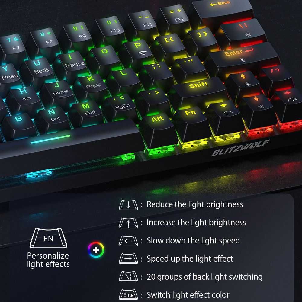 Blitzwolf kb1 teclado hotsell