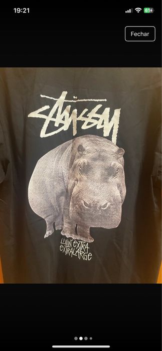 Tshirt stussy hippo tee