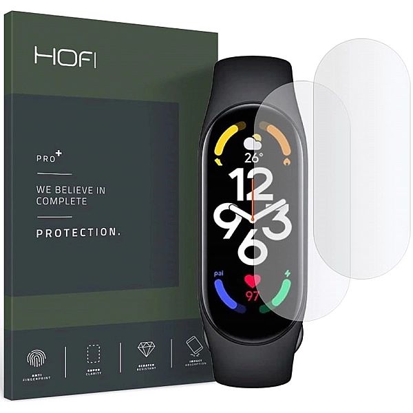 2x Folia Hydrożelowa Ochronna do Xiaomi Mi Band 7 - Idealna Ochrona Ek