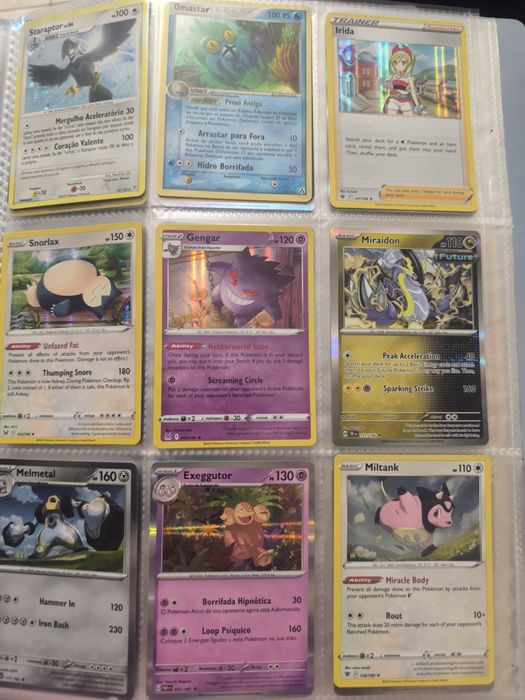 Cartas Pokémon tcg