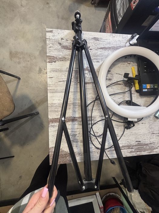Штатив на 2м та кільцева LED лампа
