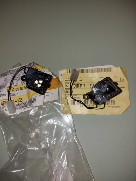 Leds de Cortesia Audi - originais