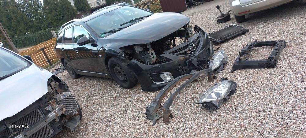 Maska zderzak halogen grill mazda gh 35n