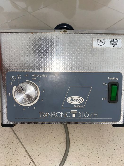 Ultra-som para limpeza