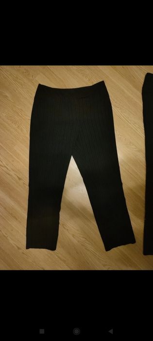 Spodnie eleganckie garniturowe amaranto damskie rozmiar L