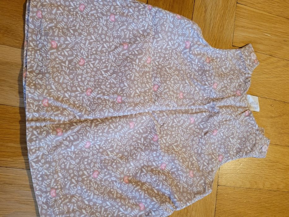 Sukienka ogrodniczka sztruks HM r. 56