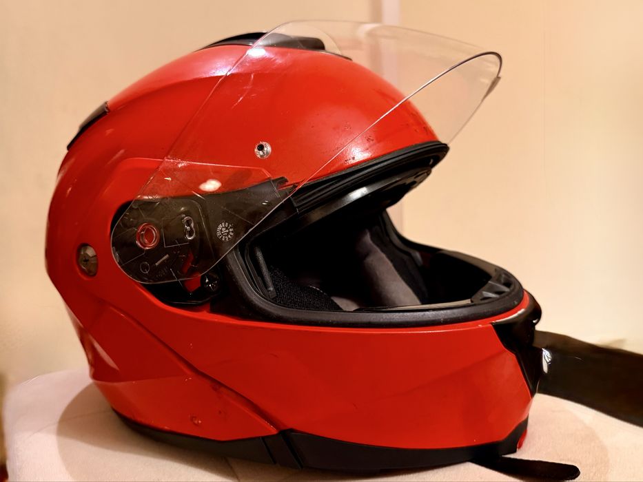 Capacete Mota Vermelho