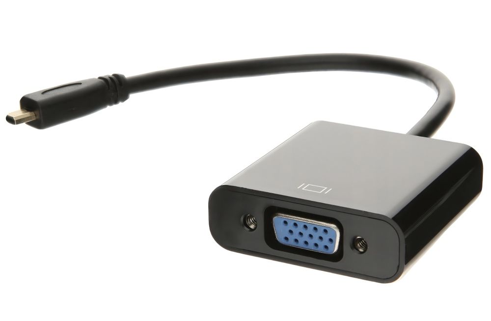 Adapter micro HDMI-VGA