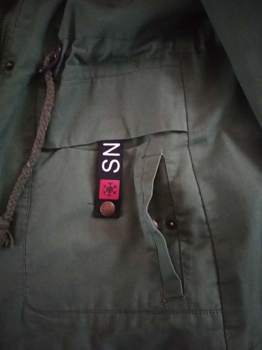 Куртка демісезонна оливкова зелена