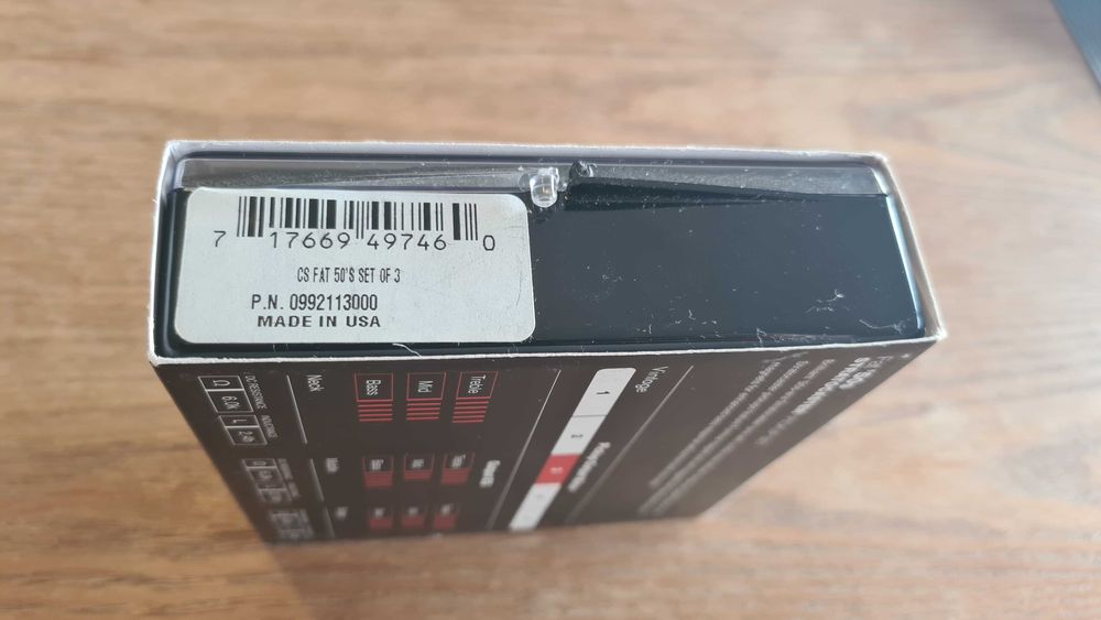 Fender CS Fat ‘50s Strat Neck + Middle pickups