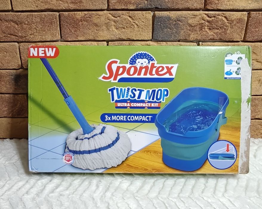 Mop składany z wiadrem Twist Ultra Compact Spontex