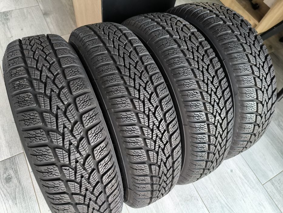 Opony zimowe Dunlop 165/70R14. 7.5 mm