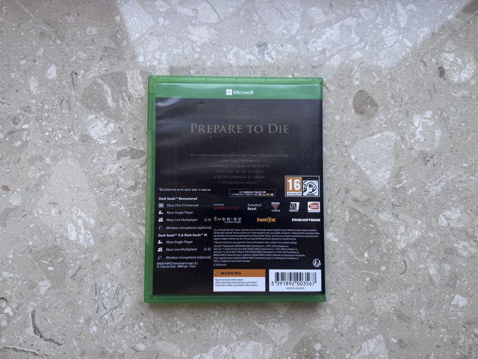 Gra Dark Souls Trilogy Xbox One / Xbox Series X.